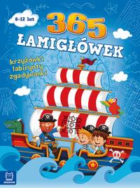 365 łamigłówek. Krzyżówki, labirynty, zagadki logiczne. Autor: Opracowanie zbiorowe. Dobreksiazki.pl Okładka książki 365 łamigłówek. Krzyżówki, labirynty, zagadki logiczne
