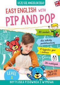 Easy English with Pip and Pop Level 1 + CD. Autor: Ryterska-Stolpe Izabela. Dobreksiazki.pl Okładka książki Easy English with Pip and Pop Level 1 + CD