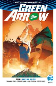 Green Arrow - Wyspa Blizn, tom 2. Autor: Opracowanie zbiorowe. Dobreksiazki.pl Okładka książki Green Arrow - Wyspa Blizn, tom 2
