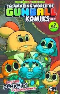 Gumball The Amazing World of Gumball Komiks cz.2. Autor: Opracowanie zbiorowe. Dobreksiazki.pl Okładka książki Gumball The Amazing World of Gumball Komiks cz.2