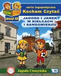 Kocham czytać zeszyt 48. Jagoda i Janek w Kielc.... Autor: Cieszyńska Jagoda. Dobreksiazki.pl Okładka książki Kocham czytać zeszyt 48. Jagoda i Janek w Kielc...