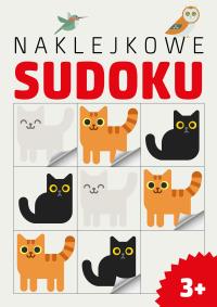 Naklejkowe sudoku 3+. Autor: Opracowanie zbiorowe. Dobreksiazki.pl Okładka książki Naklejkowe sudoku 3+