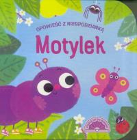 Opowieść z niespodzianką. Motylek. Autor: Praca zbiorowa. Dobreksiazki.pl Okładka książki Opowieść z niespodzianką. Motylek