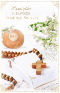 Pamiątka Pierwszej Komunii Świętej. Autor: Opracowanie zbiorowe. Dobreksiazki.pl Okładka książki Pamiątka Pierwszej Komunii Świętej