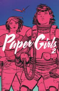 Paper Girls 2. Autor: Vaughan Brian K. Chiang Cliff. Dobreksiazki.pl Okładka książki Paper Girls 2