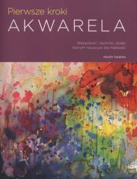 Pierwsze kroki: Akwarela. Autor: Maury Aaseng. Dobreksiazki.pl Okładka książki Pierwsze kroki: Akwarela