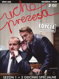 Ucho prezesa Sezon 1 + 2 odcinki specjalne. Wydawca: Showmax. Dobreksiazki.pl Opakowanie Ucho prezesa Sezon 1 + 2 odcinki specjalne