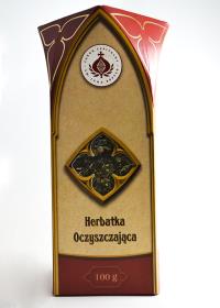 Zioła Bonifratrów Herbatka oczyszczająca 100g. Producent: Produkty Bonifraterskie. Dobreksiazki.pl Zdjęcie produktu Zioła Bonifratrów Herbatka oczyszczająca 100g