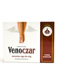 Zioła Bonifratrów Venoczar, ulga dla nóg 60 tabl.. Producent: Produkty Bonifraterskie. Dobreksiazki.pl Zdjęcie produktu Zioła Bonifratrów Venoczar, ulga dla nóg 60 tabl.