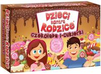 Dzieci kontra Rodzice. Czekolada i Cukierki. Wydawca: Kangur. Dobreksiazki.pl Opakowanie Dzieci kontra Rodzice. Czekolada i Cukierki