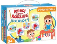Dzieci kontra Rodzice. Mamory w przedszkolu. Wydawca: Kangur. Dobreksiazki.pl Opakowanie Dzieci kontra Rodzice. Mamory w przedszkolu