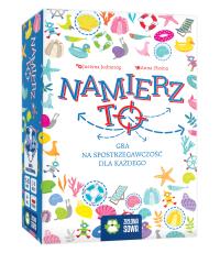 Namierz to!. Autor: Justyna Jednoróg. Dobreksiazki.pl Okładka książki Namierz to!