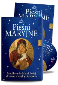 Pieśni Maryjne, Modlitwa do Matki Bożej słowem, muzyką i śpiewem, CD. Autor: Opracowanie zbiorowe. Dobreksiazki.pl Okładka książki Pieśni Maryjne, Modlitwa do Matki Bożej słowem, muzyką i śpiewem, CD