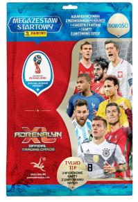 Russia 2018 FIFA World Cup - Mega zestaw startowy. Wydawca: Panini. Dobreksiazki.pl Opakowanie Russia 2018 FIFA World Cup - Mega zestaw startowy