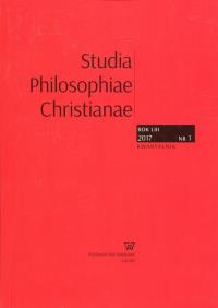 Studia Philosophiae Christianae 2017/1. Wydawca: UKSW. Dobreksiazki.pl Opakowanie Studia Philosophiae Christianae 2017/1
