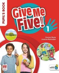 Give Me Five! 1 Pupil's Book Basic Pack MACMILLAN. Autor: Donna Shaw, Joanne Ramsden. Dobreksiazki.pl Okładka książki Give Me Five! 1 Pupil's Book Basic Pack MACMILLAN