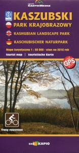 Kaszubski Park Krajobrazowy mapa turystyczna 1:50 000. Wydawca: Eko-Kapio. Dobreksiazki.pl Opakowanie Kaszubski Park Krajobrazowy mapa turystyczna 1:50 000