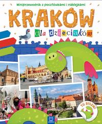 Kraków dla dzieciaków. Miniprzewodnik z pocztówkami i naklejkami. Autor: Opracowanie zbiorowe. Dobreksiazki.pl Okładka książki Kraków dla dzieciaków. Miniprzewodnik z pocztówkami i naklejkami