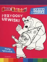 Masza i Niedźwiedź. Przygody urwiski. Mały rysownik z naklej. Autor: praca zbiorowa. Dobreksiazki.pl Okładka książki Masza i Niedźwiedź. Przygody urwiski. Mały rysownik z naklej