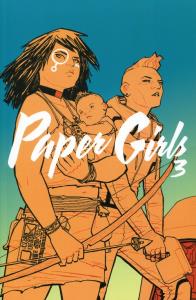 Paper Girls 3. Autor: Brian K. Vaugha, Cliff Chiang. Dobreksiazki.pl Okładka książki Paper Girls 3