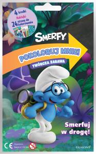 Pokoloruj mnie. Smerfuj w drogę, Smerfy.. Autor: Opracowanie zbiorowe. Dobreksiazki.pl Okładka książki Pokoloruj mnie. Smerfuj w drogę, Smerfy.