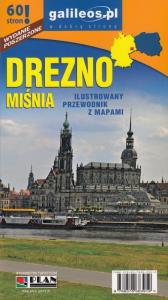 Przewodnik ilustrowany z mapami - Drezno. Miśnia. Autor: Opracowanie zbiorowe. Dobreksiazki.pl Okładka książki Przewodnik ilustrowany z mapami - Drezno. Miśnia