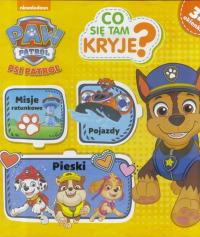 Psi Patrol.Co się tam kryje?. Autor: Opracowanie zbiorowe. Dobreksiazki.pl Okładka książki Psi Patrol.Co się tam kryje?