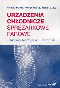 Okładka książki Urządzenia chłodnicze sprężarkowe parowe