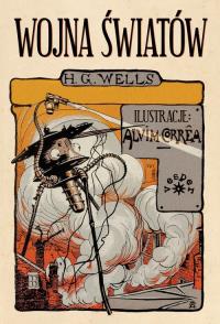Wojna światów. Autor: Herbert George Wells. Dobreksiazki.pl Okładka książki Wojna światów