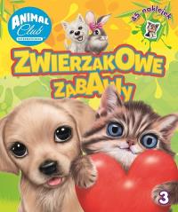 Animal Club.Zwierzakowe zabawy.ACTIVITY. Autor: Opracowanie zbiorowe. Dobreksiazki.pl Okładka książki Animal Club.Zwierzakowe zabawy.ACTIVITY