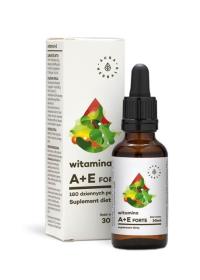 Aura Herbals Witamina A + E 30ml. Producent: Aura Herbals. Dobreksiazki.pl Zdjęcie produktu Aura Herbals Witamina A + E 30ml