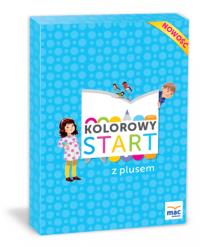 Kolorowy start z plusem. Sześciolatek. Pakiet. Autor: Wiesława Żaba-Żabińska. Dobreksiazki.pl Okładka książki Kolorowy start z plusem. Sześciolatek. Pakiet
