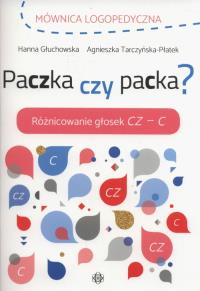 Mównica logopedyczna Paczka czy packa. Autor: Głuchowska Hanna, Tarczyńska-Płatek Agnieszka. Dobreksiazki.pl Okładka książki Mównica logopedyczna Paczka czy packa