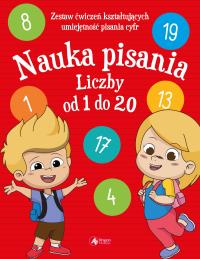 Okładka książki Nauka pisania. Liczby od 1 do 20