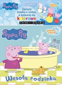 Peppa Pig. Wesoła kąpiel. Wesoła rodzinka 18+. Autor: Opracowanie zbiorowe. Dobreksiazki.pl Okładka książki Peppa Pig. Wesoła kąpiel. Wesoła rodzinka 18+