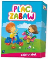 Plac zabaw. Czterolatek BOX WSiP. Autor:   Praca zbiorowa. Dobreksiazki.pl Okładka książki Plac zabaw. Czterolatek BOX WSiP