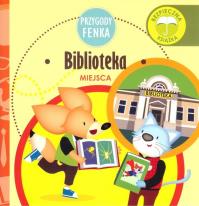 Przygody Fenka. Biblioteka. Autor: Ewa Zontek, Magdalena Gruca. Dobreksiazki.pl Okładka książki Przygody Fenka. Biblioteka