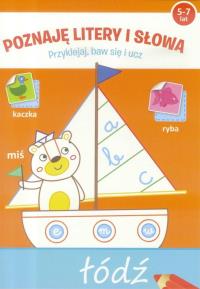 Okładka książki Przyklejaj, baw się i ucz -Poznaję literki i słowa