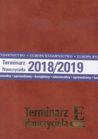 Terminarz Nauczyciela 2018/2019 BR EUROPA. Wydawca: Europa. Dobreksiazki.pl Opakowanie Terminarz Nauczyciela 2018/2019 BR EUROPA