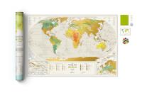 MAPA ZDRAPKA ŚWIAT TRAVEL MAP GEOGRAPHY WORLD. Wydawca: 1DEA.me. Dobreksiazki.pl Opakowanie MAPA ZDRAPKA ŚWIAT TRAVEL MAP GEOGRAPHY WORLD