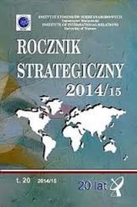 ROCZNIK STRATEGICZNY 2014/2015. Autor: Opracowanie zbiorowe. Dobreksiazki.pl Okładka książki ROCZNIK STRATEGICZNY 2014/2015