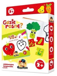 Gdzie rosnę? Edukacyjna książeczka + puzzle. Wydawca: Bright Junior Media. Dobreksiazki.pl Opakowanie Gdzie rosnę? Edukacyjna książeczka + puzzle