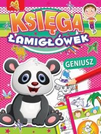 Księga Łamigłówek Geniusz. Autor: Opracowanie zbiorowe. Dobreksiazki.pl Okładka książki Księga Łamigłówek Geniusz