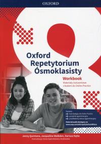Oxford Repetytorium Ósmoklasisty Workbook with Online Practice. Autor: Quintana Jenny, Walkden Jacqueline, Kętla Dariusz. Dobreksiazki.pl Okładka książki Oxford Repetytorium Ósmoklasisty Workbook with Online Practice