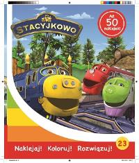 Stacyjkowo.ACTIVITY z NAKLEJKAMI. Autor: Opracowanie zbiorowe. Dobreksiazki.pl Okładka książki Stacyjkowo.ACTIVITY z NAKLEJKAMI