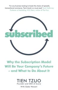 Subscribed. Autor: Tzuo Tien, Weisert Gabe. Dobreksiazki.pl Okładka książki Subscribed