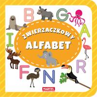 ZWIERZACZKOWY ALFABET. Autor: Opracowanie zbiorowe. Dobreksiazki.pl Okładka książki ZWIERZACZKOWY ALFABET