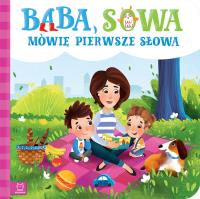 BABA SOWA MOJE PIERWSZE SŁOWA. Autor: Opracowanie zbiorowe. Dobreksiazki.pl Okładka książki BABA SOWA MOJE PIERWSZE SŁOWA