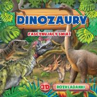 DINOZAURY ROZKŁADANKI 3D. Autor: Opracowanie zbiorowe. Dobreksiazki.pl Okładka książki DINOZAURY ROZKŁADANKI 3D