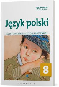 Okładka książki Język polski SP 8 Zeszyt ćwiczeń OPERON